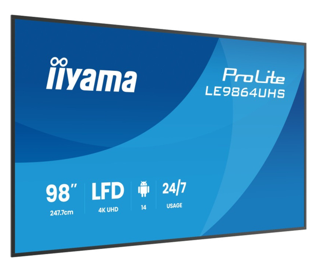 iiyama ProLite LE9864UHS-B1AG - 1538010 - zdjęcie 3